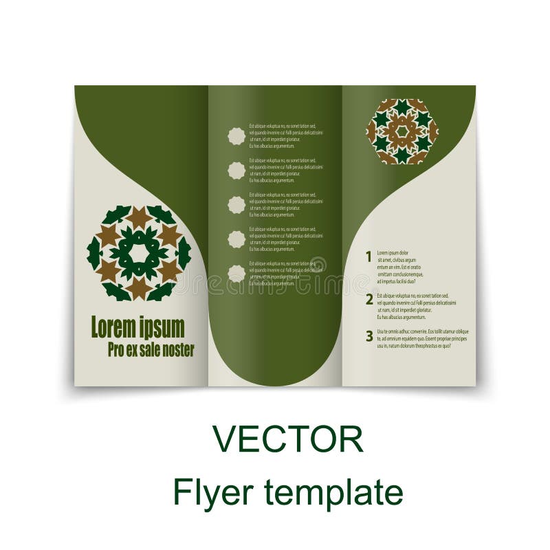Vector Brochure Layout Design Template vector illustration