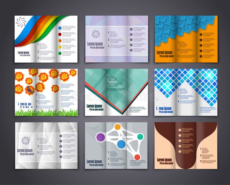 Vector Brochure Layout Design Template vector illustration