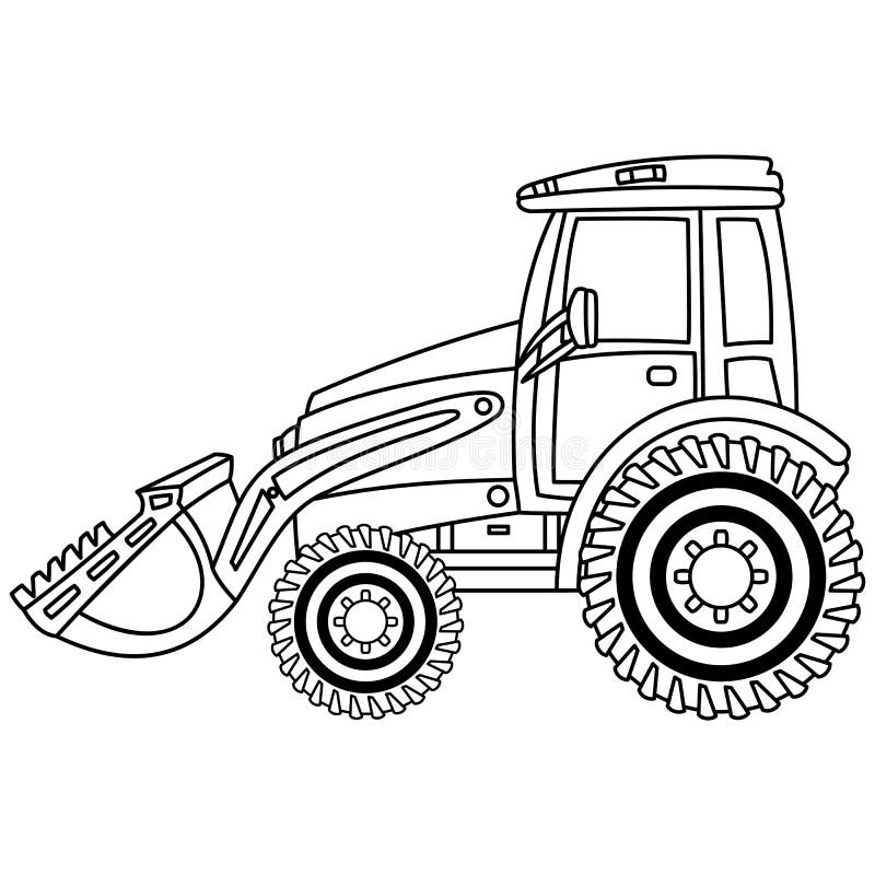 Vector Bulldozer. Bulldozer Vector Illustration. Stock Vector ...