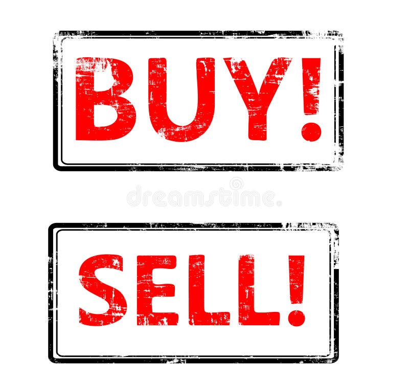 Vector buy end sell stamp vector illustration