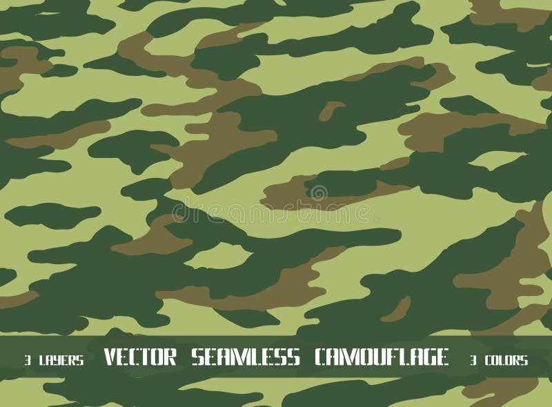 Vector camouflage background royalty free illustration