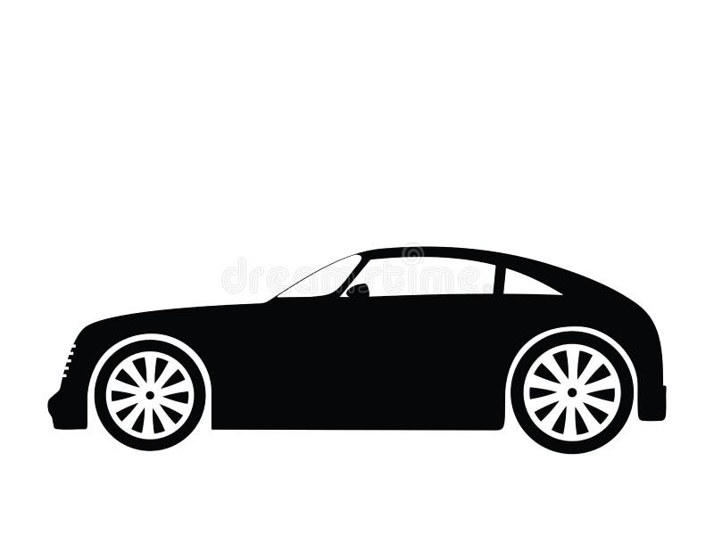 Vector car 2 royalty free illustration