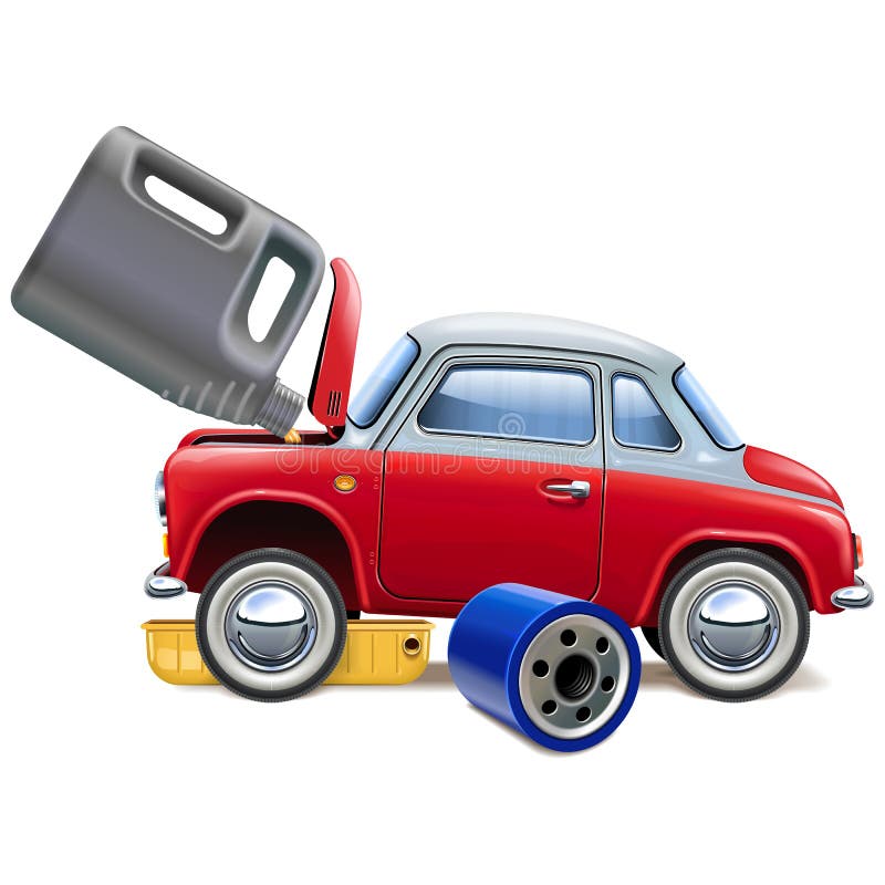 Cartoon Oil Change Stock Illustrations 594 Cartoon Oil Change Stock