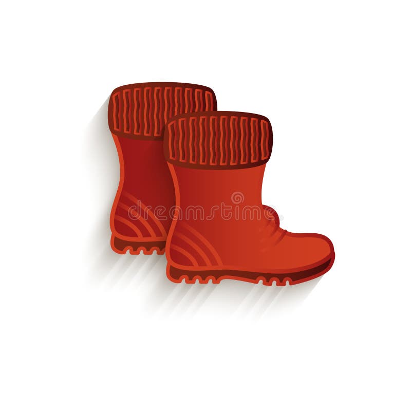 Pictures Cartoon Boots Rubber Boots Icon Cartoon Style
