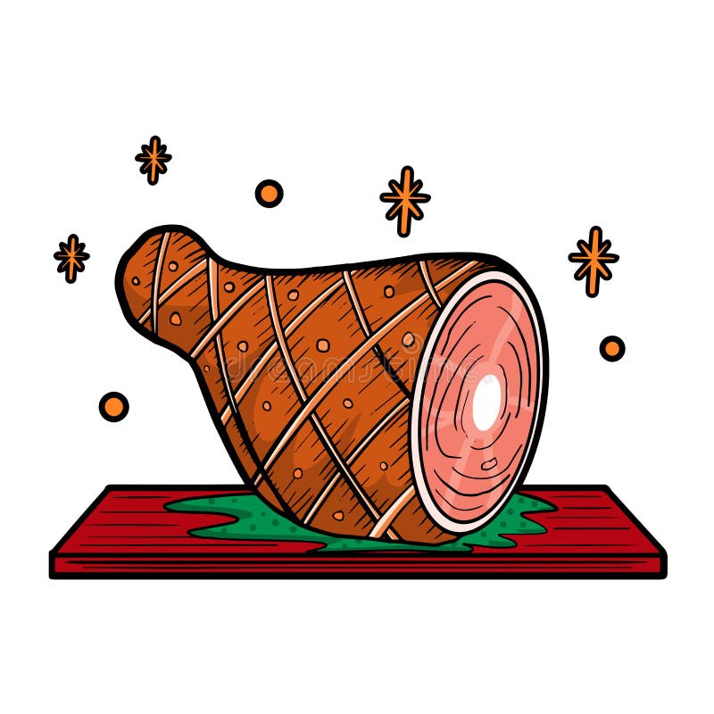 Christmas Ham Cartoon christmas-ham-cartoon