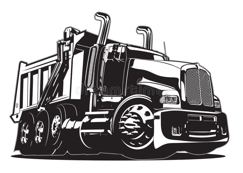 Cartoon Dump Truck Stock Illustrations 1,799 Cartoon