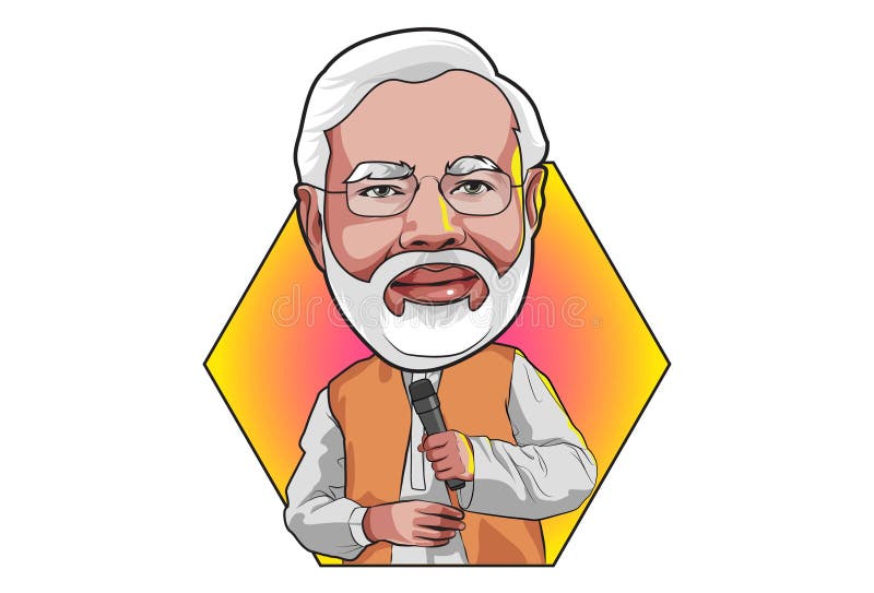 Isolated White Background with Indian Great Leader Narendra Modi Pride of  India Editorial Photo - Illustration of democracy, national: 107355136