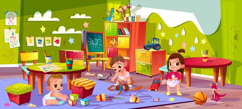 Vector Cartoon Kindergarten, Montessori. Infants Play Toys Stock Vector - Illustration of infant, design: 136620861 Vector Cartoon Kindergarten, Montessori. Infants Play Toys Stock Vector - Illustration of infant, design: 136620861