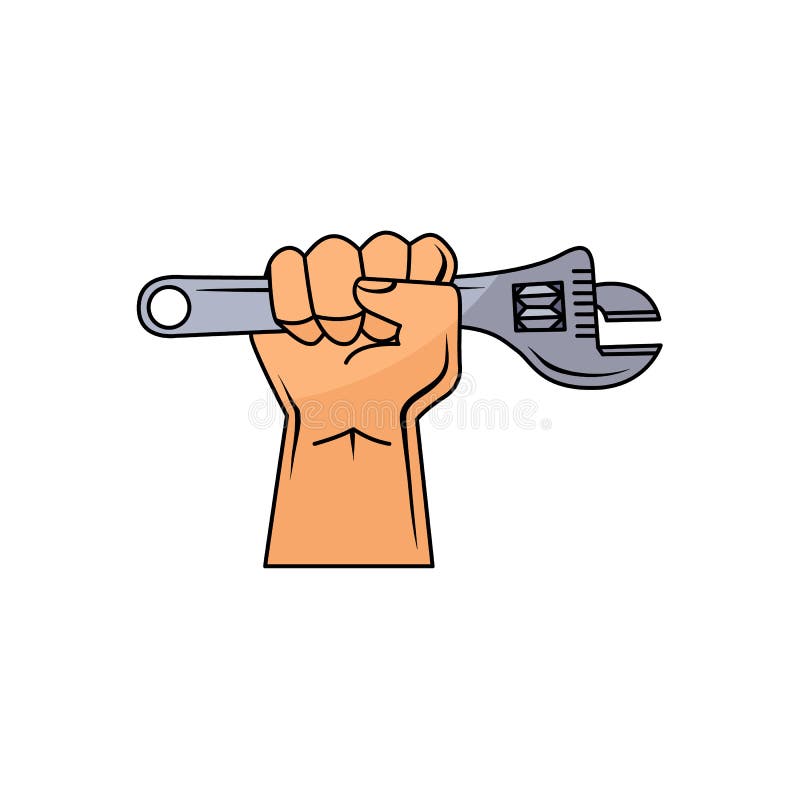 Monkey Wrench Stock Illustrations – 999 Monkey Wrench Stock