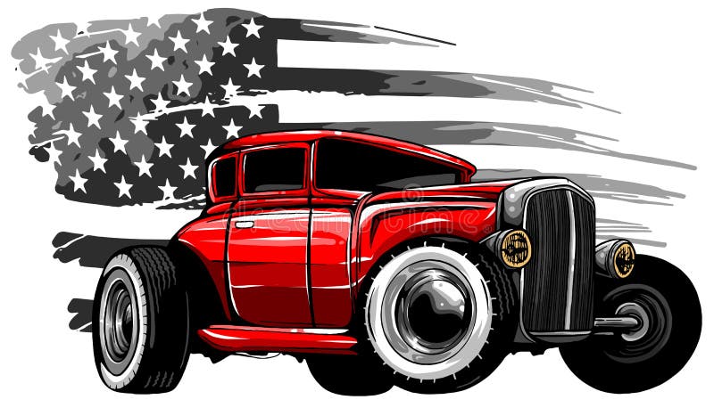 Hot Rod Silhouette Stock Illustrations – 1,528 Hot Rod Silhouette Stock  Illustrations, Vectors & Clipart - Dreamstime