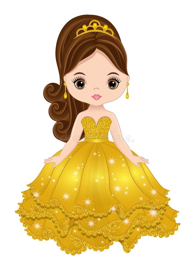 Vector Cartoon Sweet 16, Quinceanera Birthday Party Girl Stock Vector ...