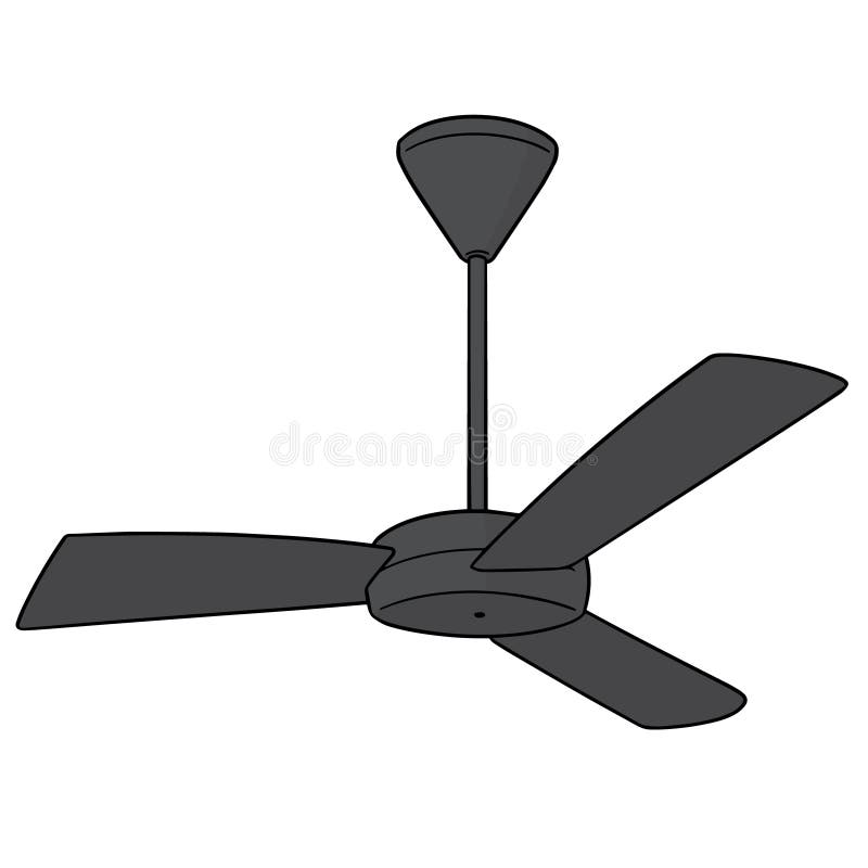 Vector Of Ceiling Fan Stock Vector Illustration Of Clipart