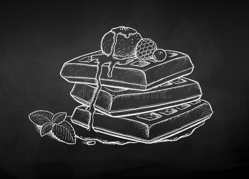 Ice Cream Menu Chalked Blackboard Stock Illustrations 28 Ice Cream