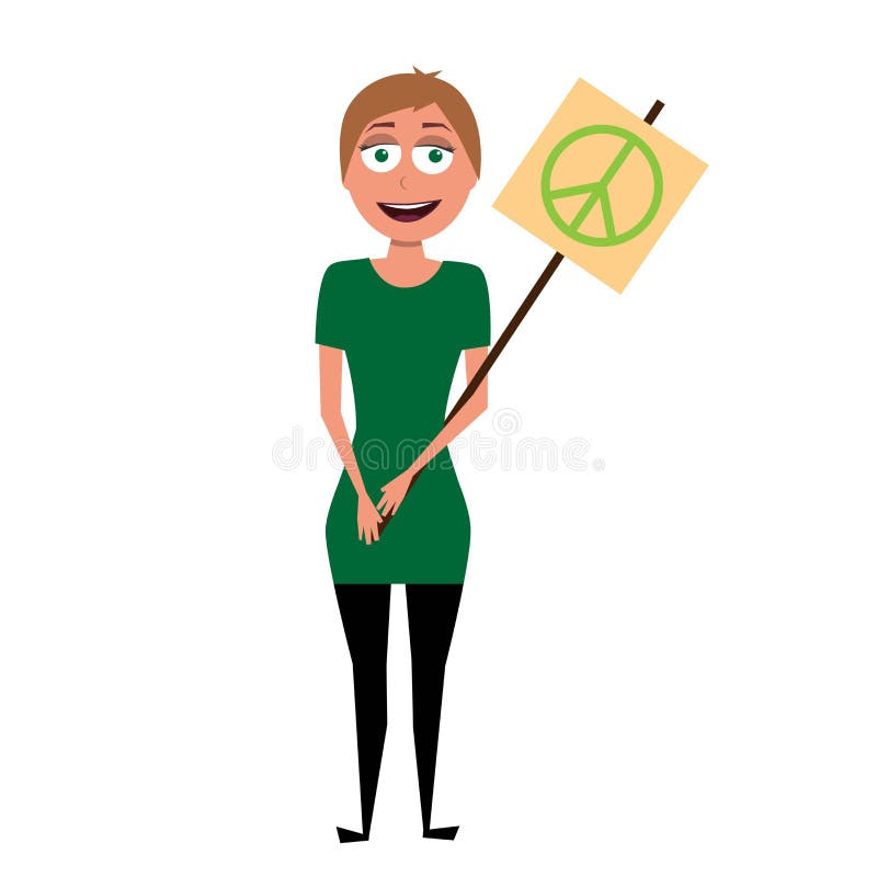 Vector Character of Moderator Stock Vector - Illustration of music