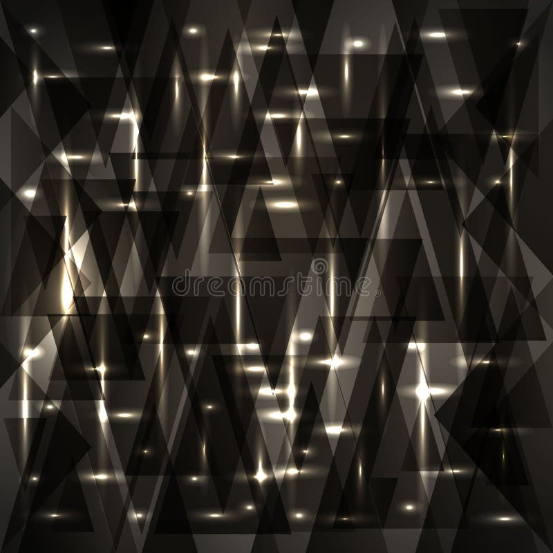 Vector charcoal sparkling pattern of shards. For decoration of festive objects, paper and fabric vector illustration
