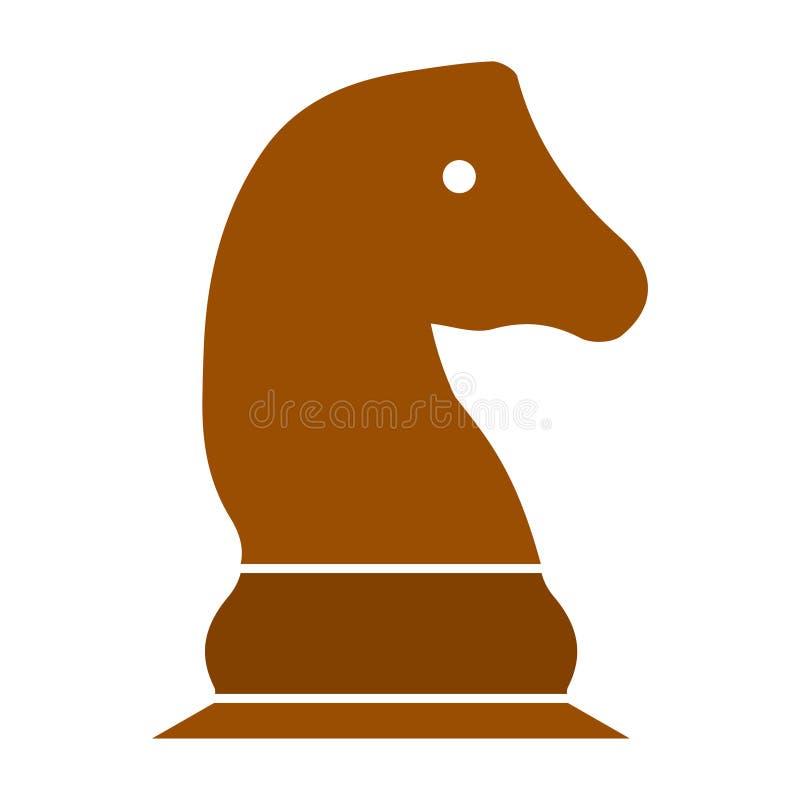 Vector Chess Game Horse Illustration Chess Game, Strategy. Stock