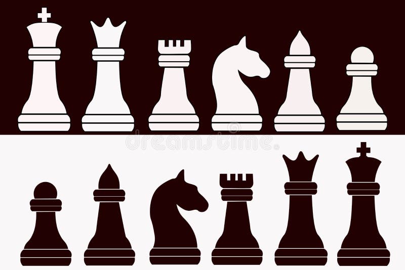 Silhouette of a rook chess piece Royalty Free Vector Image