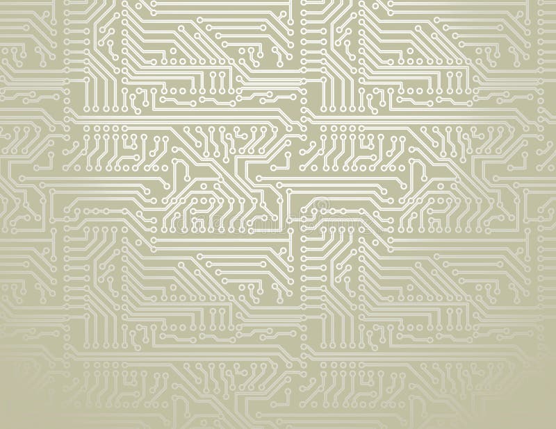 Vector circuit board background