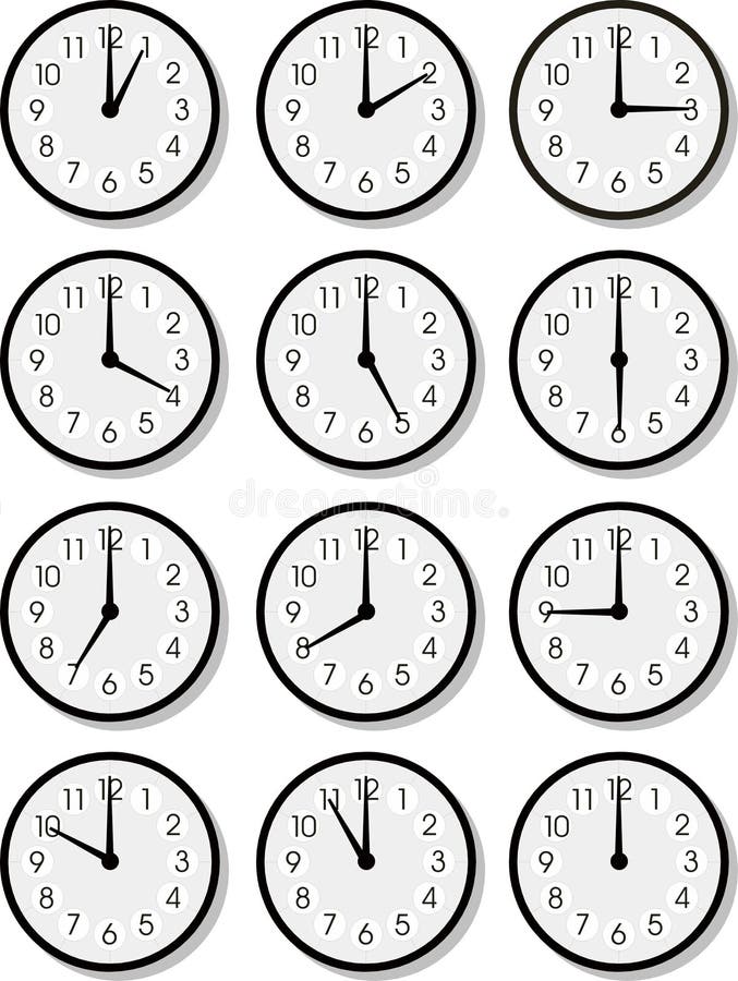 Old clock face stock vector. Illustration of historic - 20512312