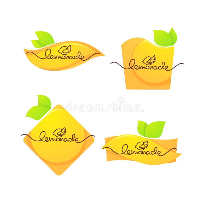 Vector collection of bright and shine logo, stickers, emblems an vector illustration