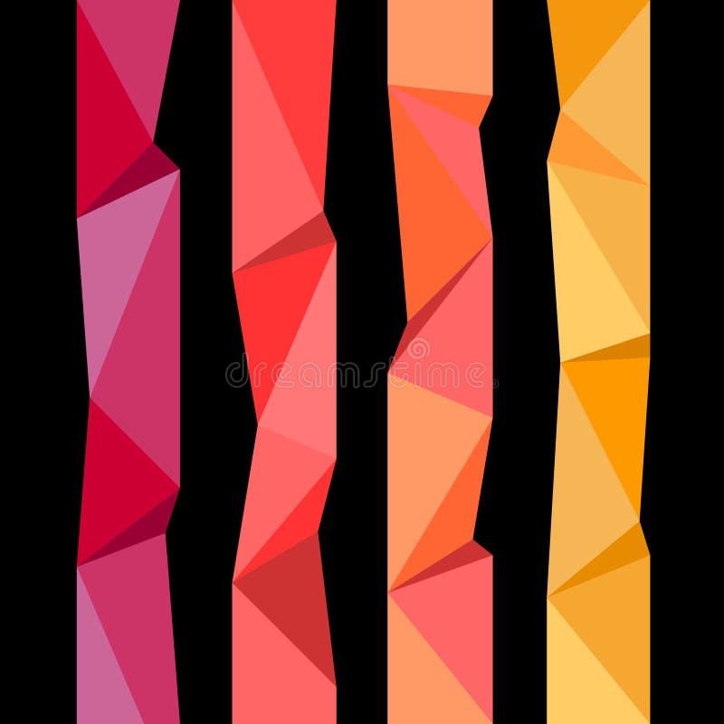 Vector Collection of Fourlane Bookmark Design Templates with Modern