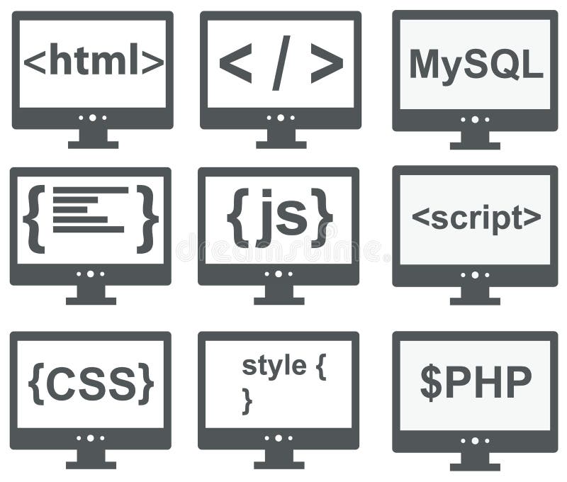 Web development icons: Bạn muốn tạo nên giao diện đẹp mắt cho website của mình? Hãy xem hình về web development icons để tìm kiếm các biểu tượng độc đáo và phù hợp với thiết kế của bạn.