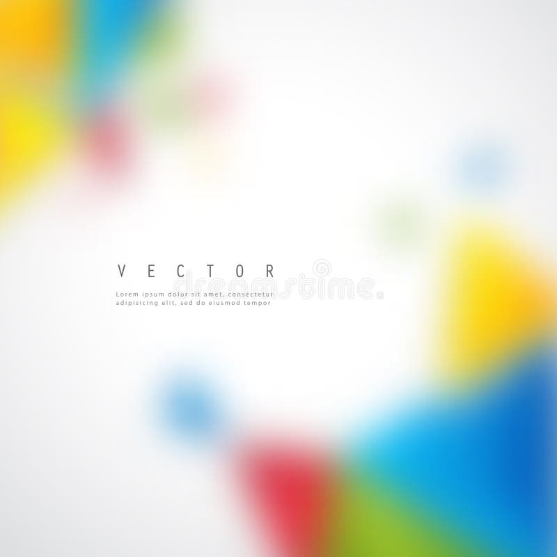 Vector color background abstract polygon triangle stock illustration