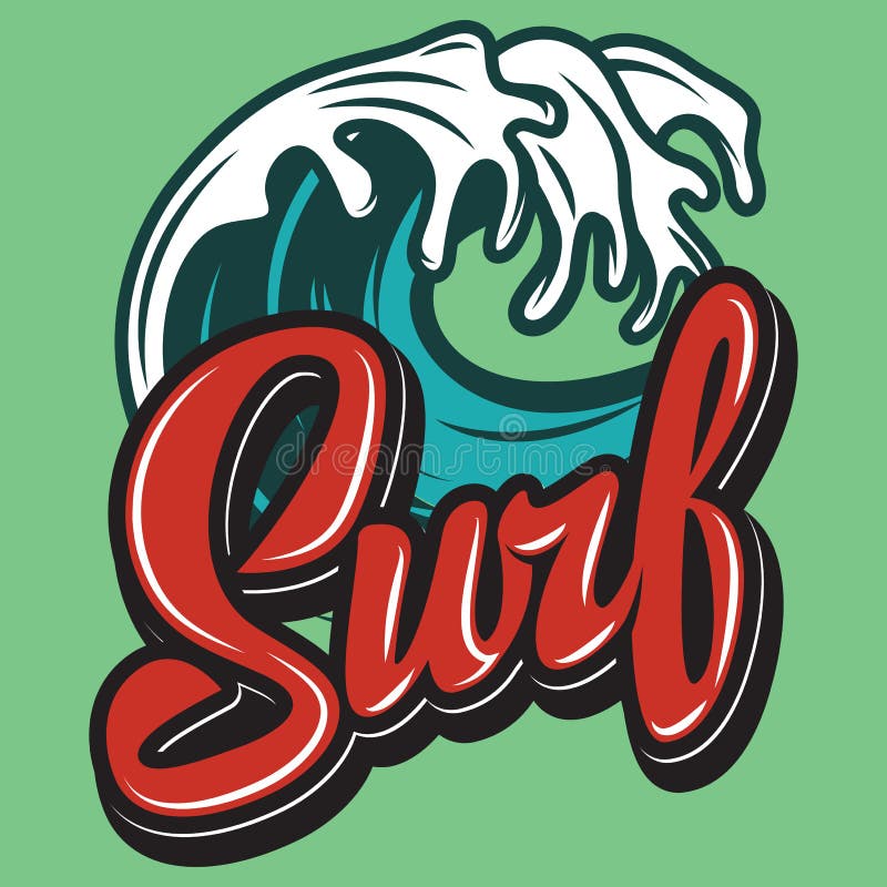 Surfing Wave Stock Illustrations – 48,498 Surfing Wave Stock ...