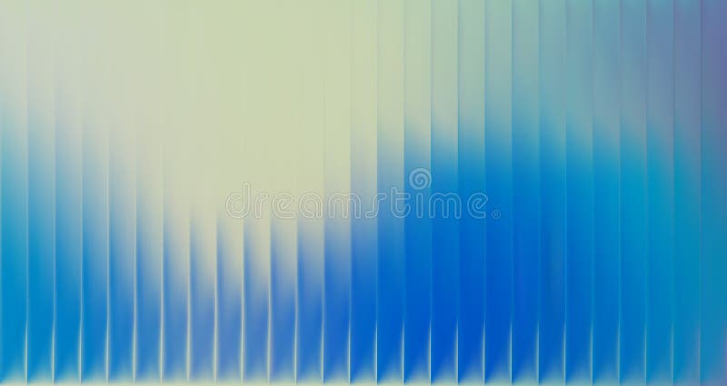 Vector Blurred holographic gradient background. Ribbed glass texture. vector illustration