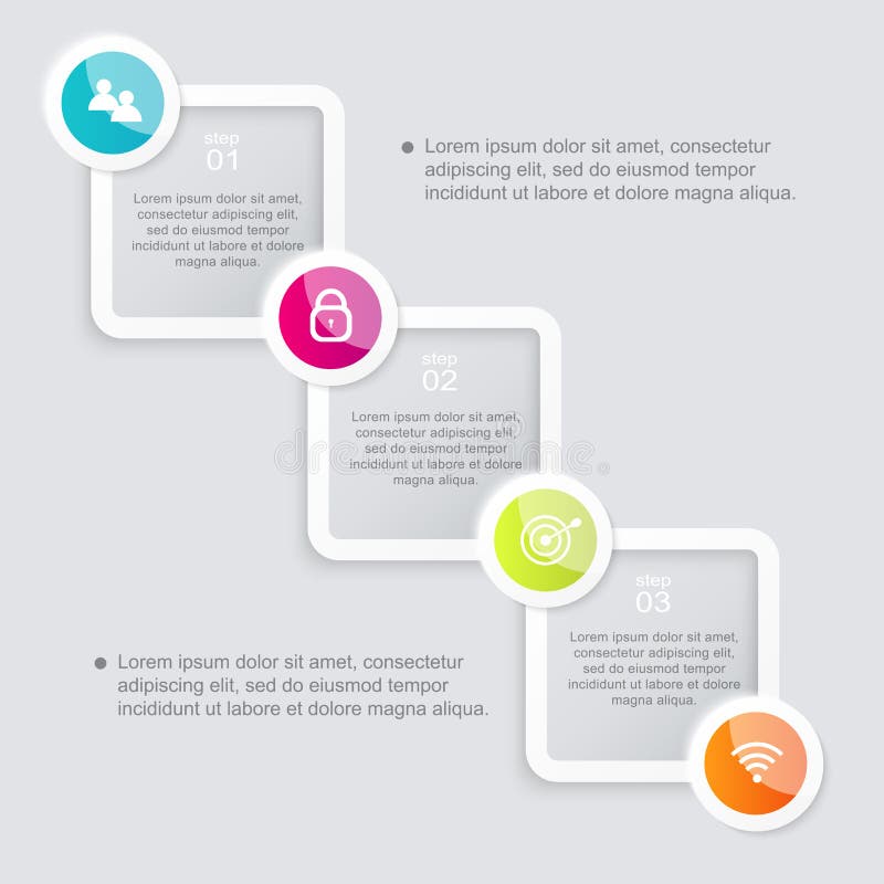 Vector colorful info graphics for your business presentations. vector illustration Vector colorful info graphics for your business presentations. vector illustration