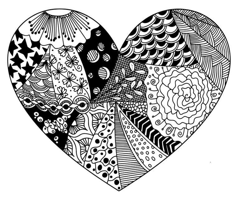 Zentangle Patterns Stock Illustrations – 3,416 Zentangle Patterns Stock ...