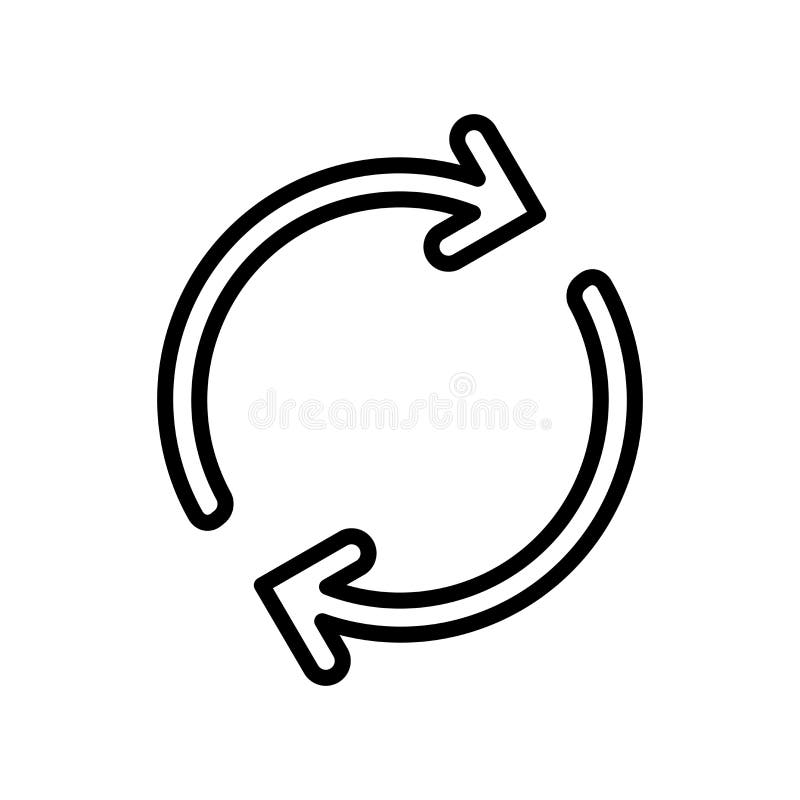 Vector continuo del icono aislado en el fondo blanco, los elementos continuos de la muestra, de la línea y del esquema en estilo libre illustration Vector continuo del icono aislado en el fondo blanco, los elementos continuos de la muestra, de la línea y del esquema en estilo libre illustration