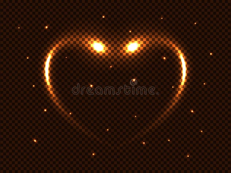 Vector cosmos golden magic glowing neon flashes, heart and stars, glare space light effect on a transparent background, banner. royalty free illustration Vector cosmos golden magic glowing neon flashes, heart and stars, glare space light effect on a transparent background, banner. royalty free illustration