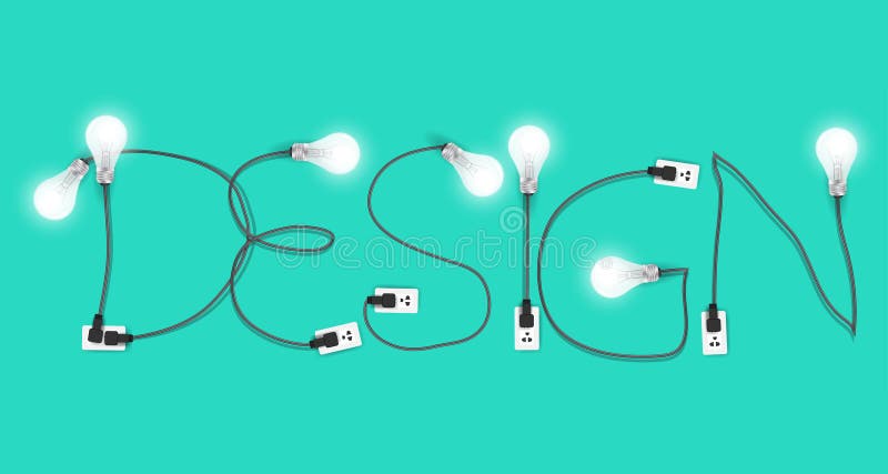 Vector creative design light bulb idea vector illustration