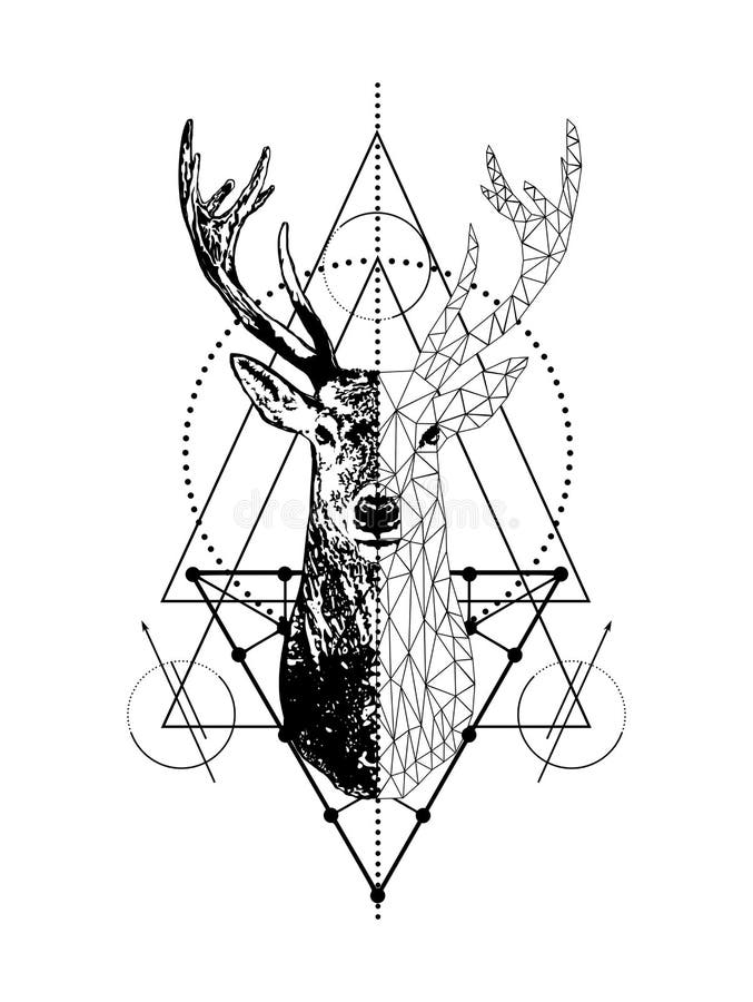 350+ Deer Skull Tattoo Stock Illustrations, Royalty-Free Vector Graphics &  Clip Art - iStock