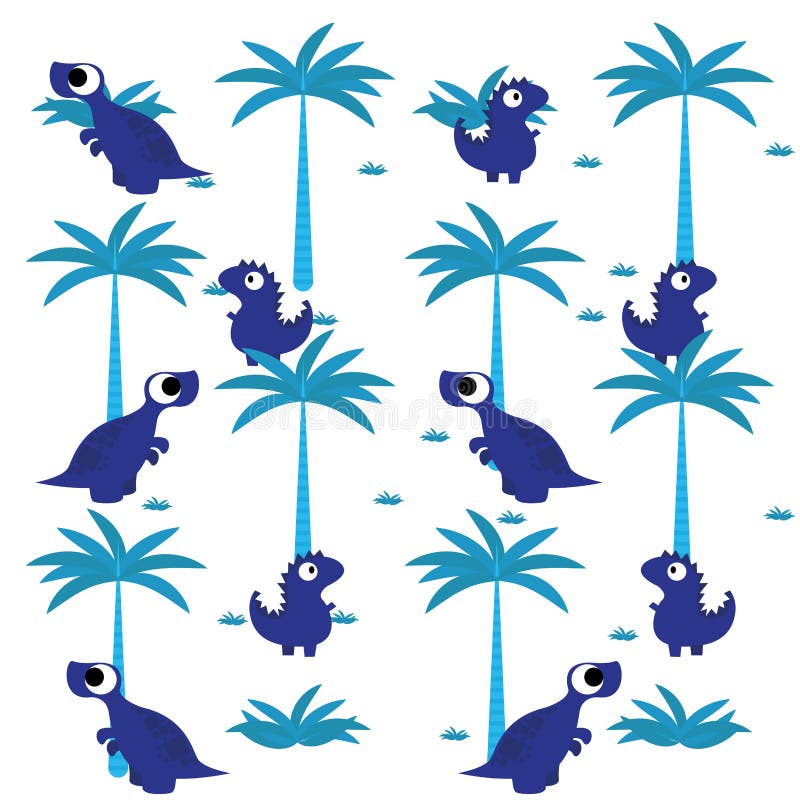 Blue Cartoon Dinosaurs Stock Illustrations 1,313 Blue Cartoon