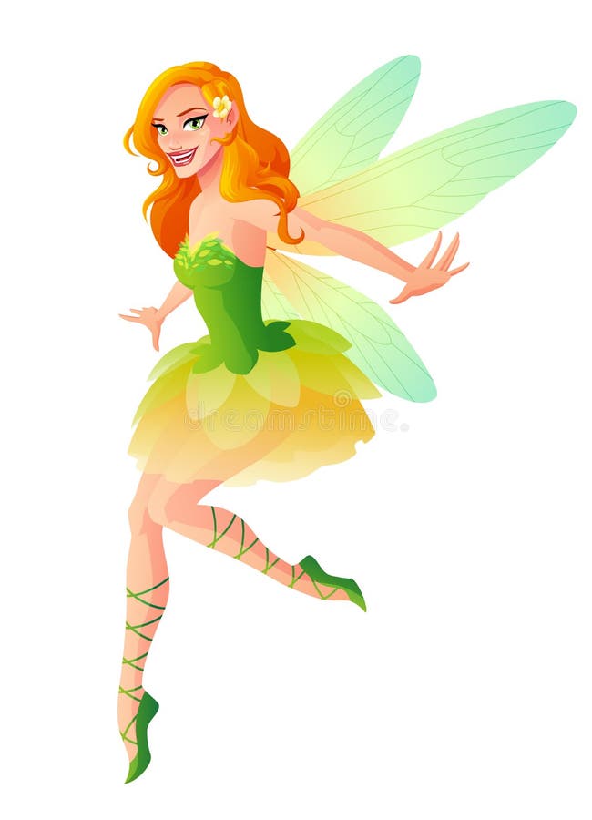 Cute Fairy Posing Stock Illustrations – 1,681 Cute Fairy Posing Stock ...