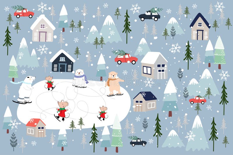 Thiết kế vector thẻ chúc mừng Giáng sinh dễ thương, phong cảnh mùa đông sẽ gửi đến người nhận lời chúc mừng đầy ý nghĩa và đẹp mắt. Với những hình vẽ tuyệt đẹp và ý nghĩa, bạn sẽ tạo được ấn tượng tốt đẹp với người nhận.