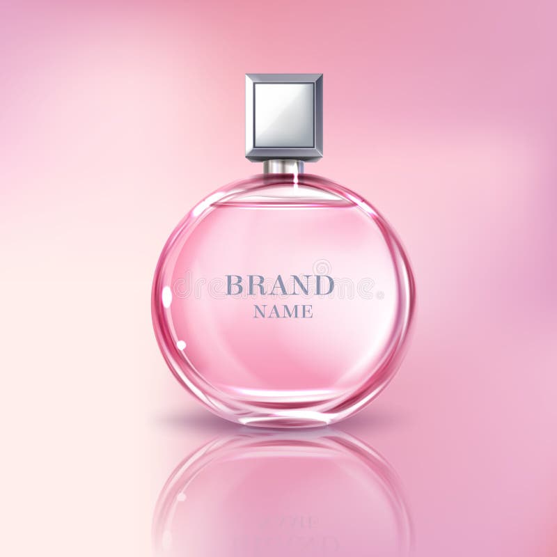 Download Perfume Bottle On Black Silk Fabric Background Stock ...
