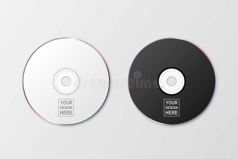 Vector White Blank CD Or DVD Disc Royalty Free SVG, Cliparts, Vectors, and  Stock Illustration. Image 6291899.