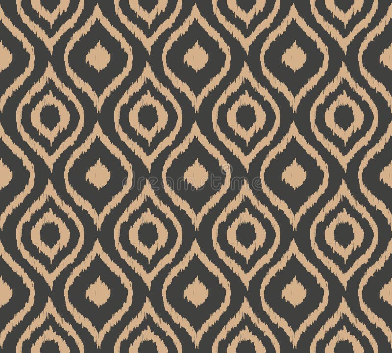 Vector damask seamless retro pattern background curve cross aboriginal geometry frame. Elegant luxury brown tone design for vector illustration Vector damask seamless retro pattern background curve cross aboriginal geometry frame. Elegant luxury brown tone design for vector illustration