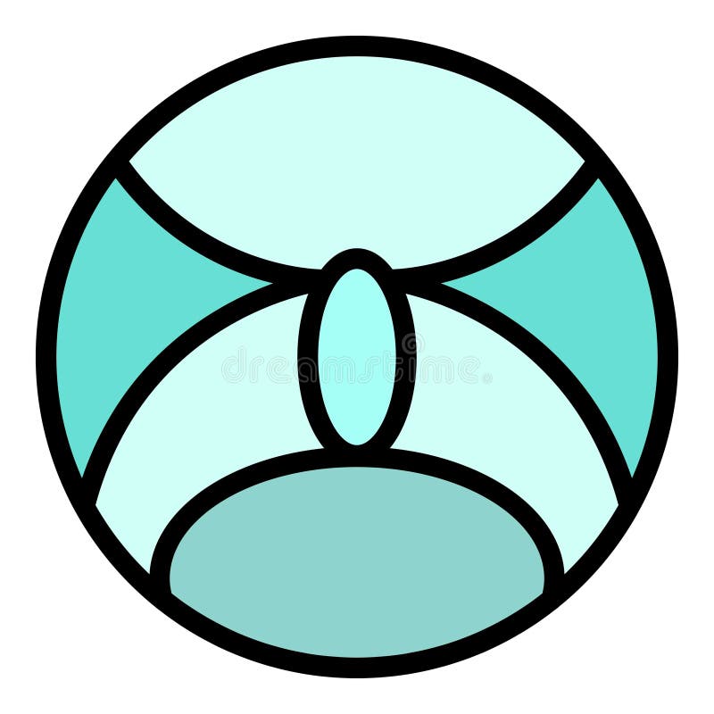 Vector de icono de sombrero árabe plano stock de ilustración