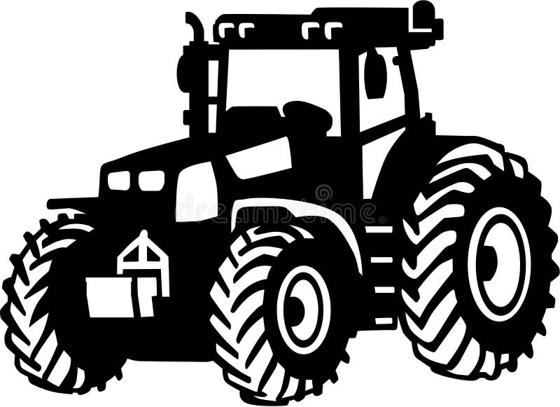 Tractor Farm vector occupation vector. Tractor Farm vector occupation vector
