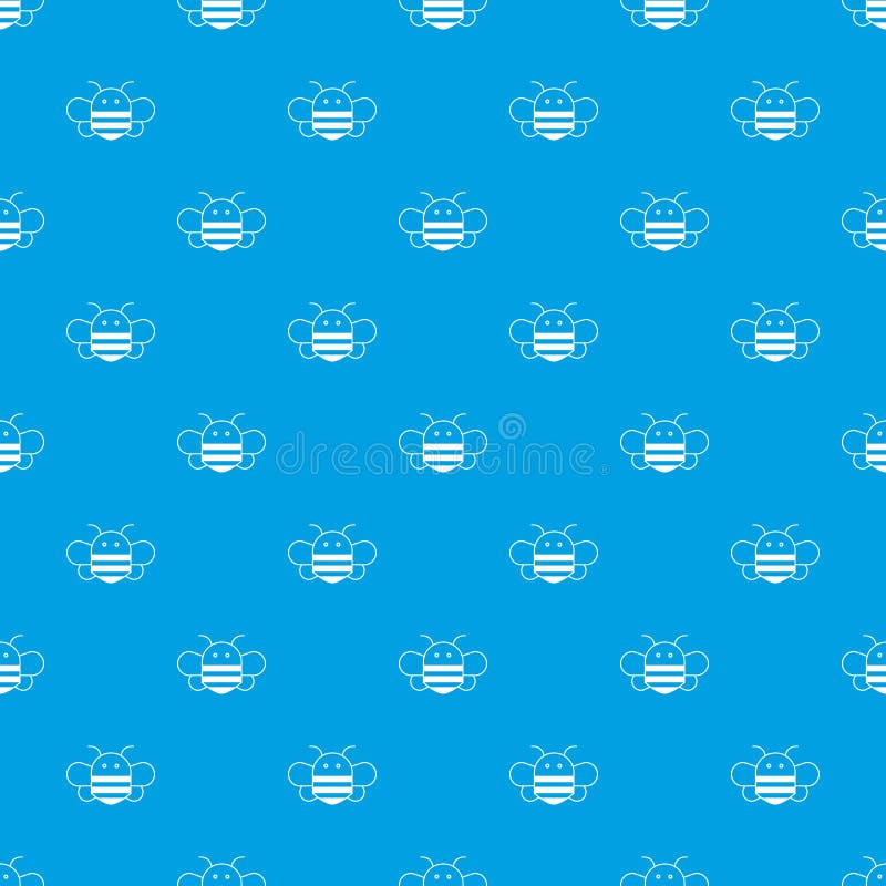 Vector de tipar al albinelor fără sudură albastru royalty free illustration