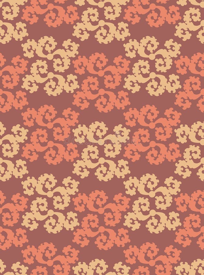 Vector decorative seamless pattern vector illustration