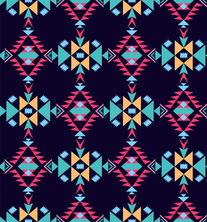 Geometric seamless pattern stock vector. Illustration of illustrations ...