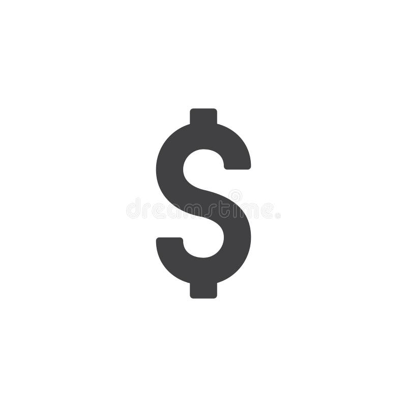 vector del icono del dólar ilustración del vector vector del icono del dólar ilustración del vector