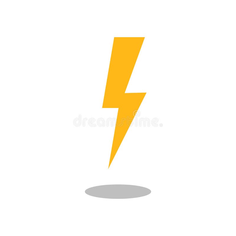 Vector del icono del rayo, muestra plana llenada, pictograma sólido aislado en blanco Símbolo, ejemplo del logotipo ilustración del vector Vector del icono del rayo, muestra plana llenada, pictograma sólido aislado en blanco Símbolo, ejemplo del logotipo ilustración del vector