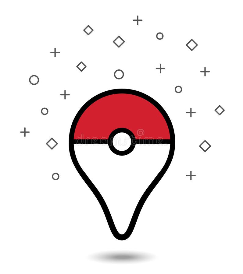 Pokemon type symbols Royalty Free Vector Image