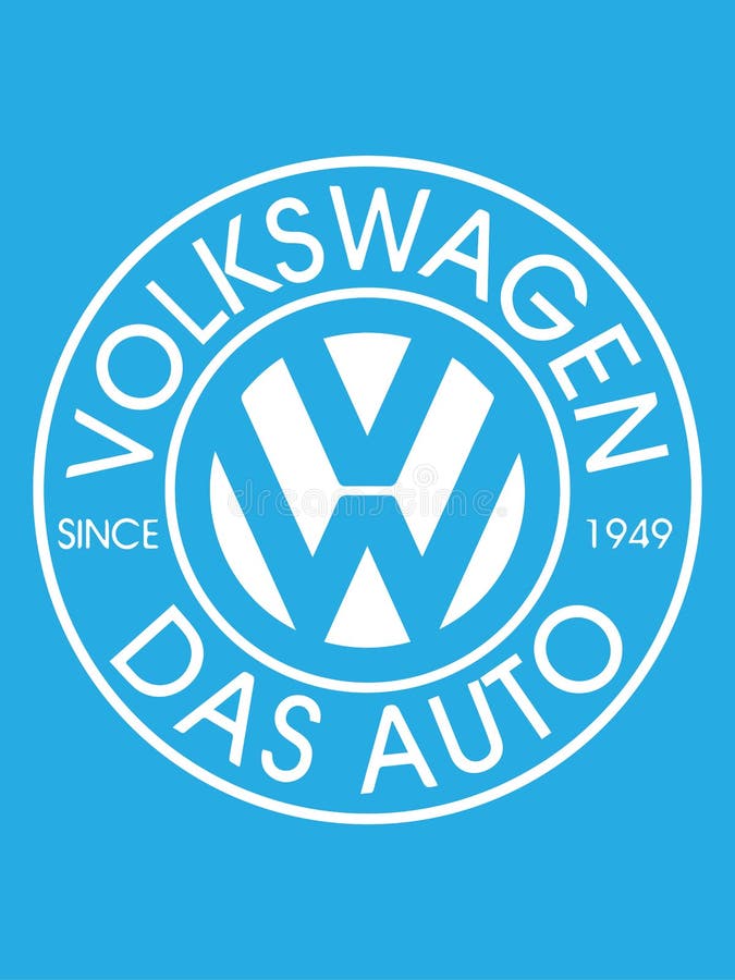 Volkswagen Logo Stock Illustrations – 299 Volkswagen Logo Stock  Illustrations, Vectors & Clipart - Dreamstime